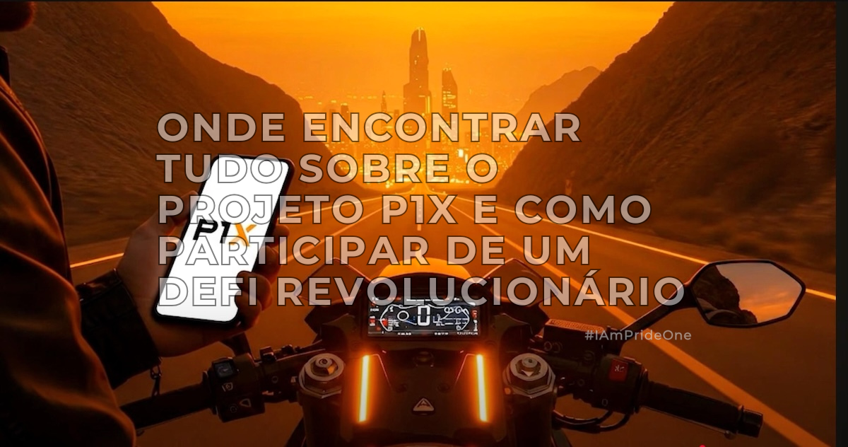 Onde Encontrar Tudo Sobre o Projeto P1X e Como Participar de um DeFi Revolucionário