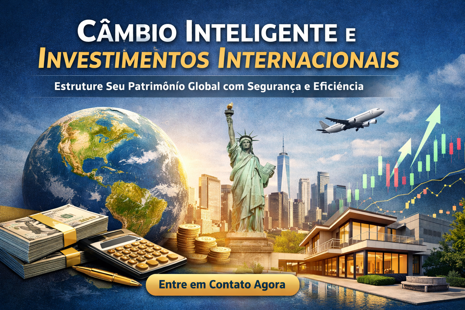 Câmbio Inteligente e Investimentos Internacionais